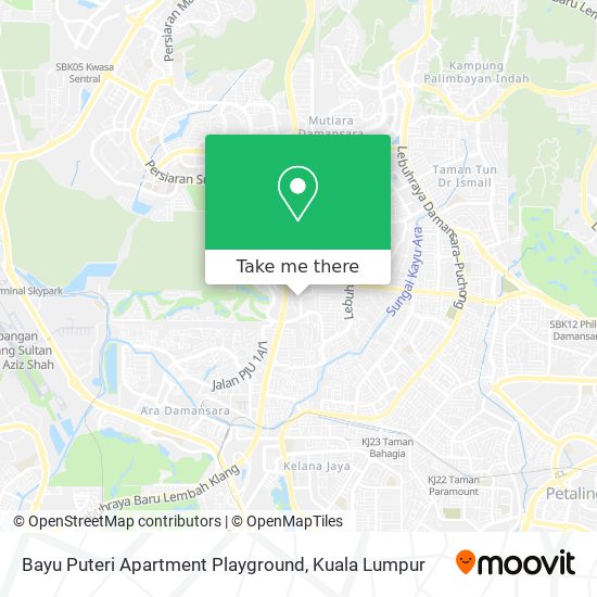 Bayu Puteri Apartment Playground map