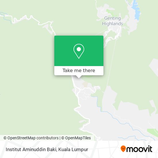 Institut Aminuddin Baki map