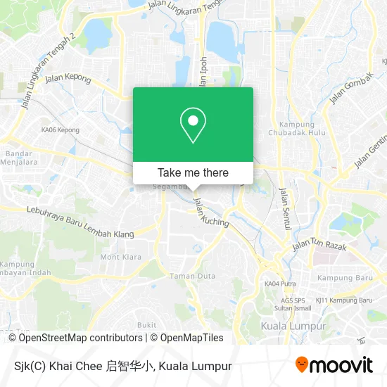 Sjk(C) Khai Chee 启智华小 map