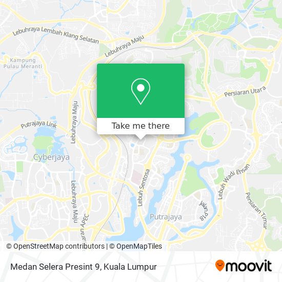 Medan Selera Presint 9 map