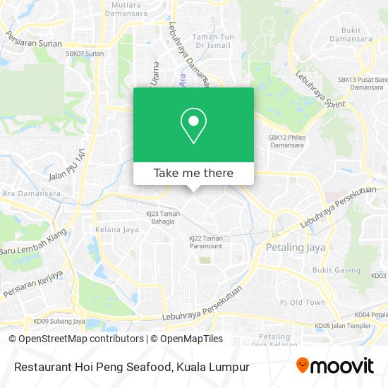 Restaurant Hoi Peng Seafood map