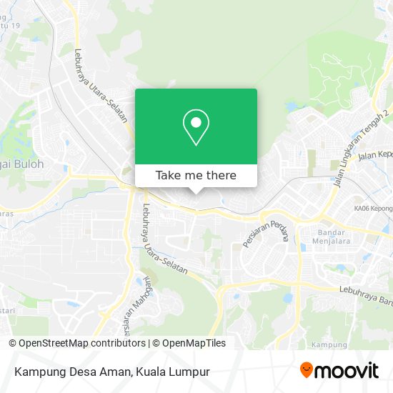 Kampung Desa Aman map