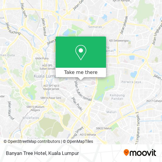 Banyan Tree Hotel map