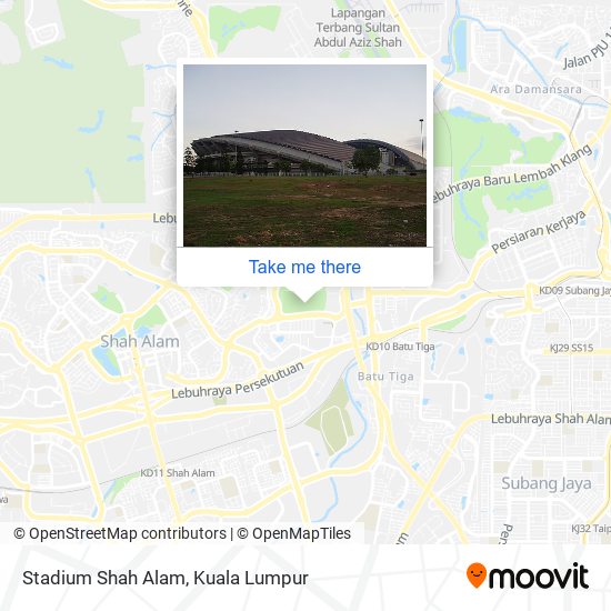 Peta Stadium Shah Alam