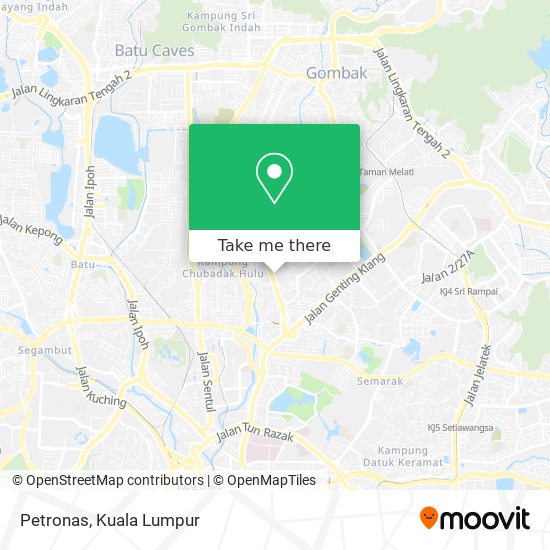 Petronas map