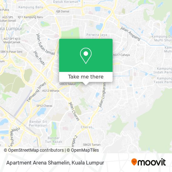 Apartment Arena Shamelin map