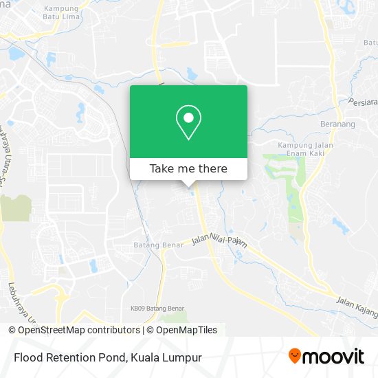 Peta Flood Retention Pond