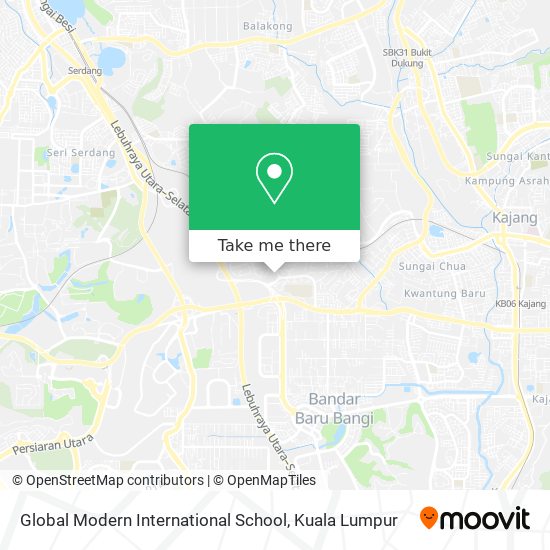 Global Modern International School map