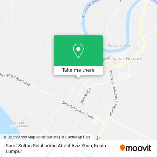 Samt Sultan Salahuddin Abdul Aziz Shah map