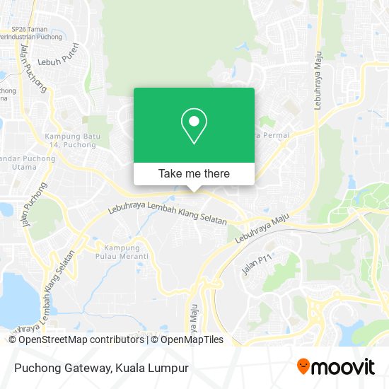 Puchong Gateway map