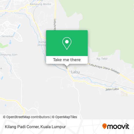 Peta Kilang Padi Corner
