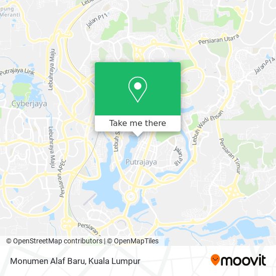 Monumen Alaf Baru map