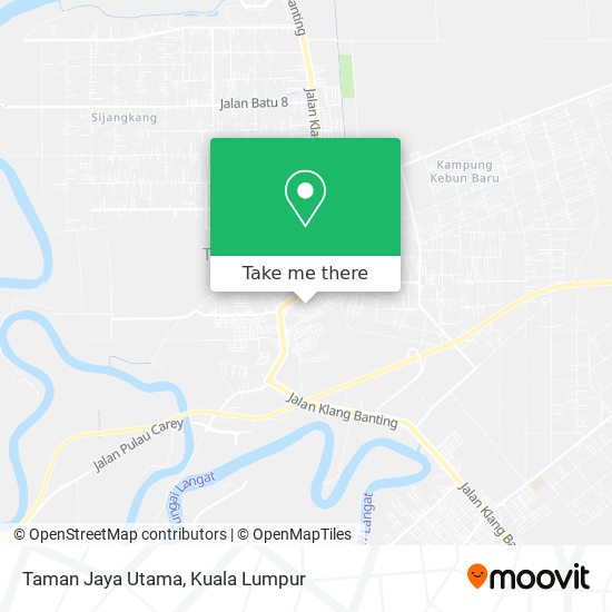 Taman Jaya Utama map