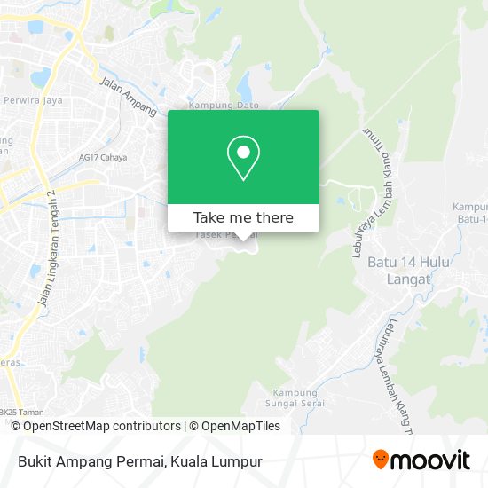 Bukit Ampang Permai map