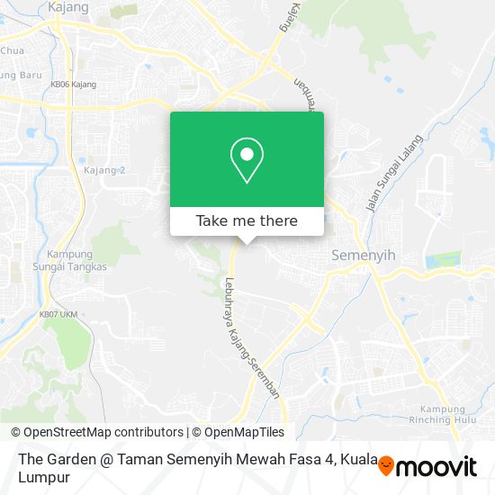 Peta The Garden @ Taman Semenyih Mewah Fasa 4