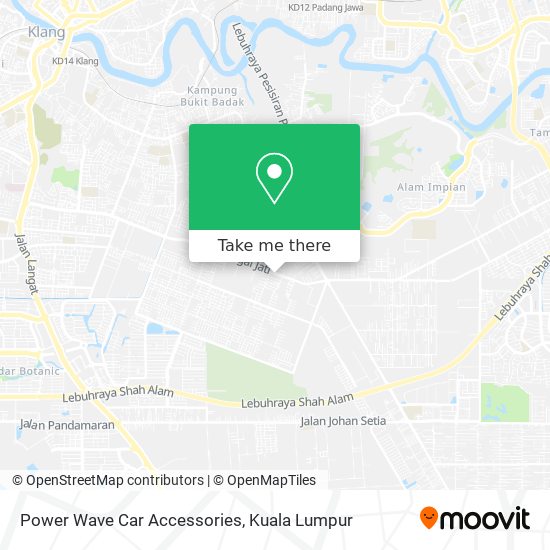 Power Wave Car Accessories map