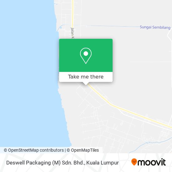 Deswell Packaging (M) Sdn. Bhd. map