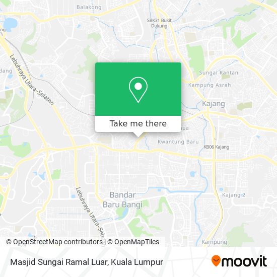 Masjid Sungai Ramal Luar map