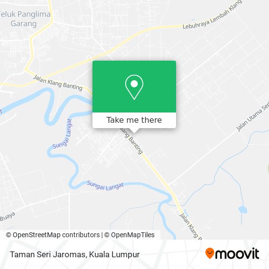 Peta Taman Seri Jaromas