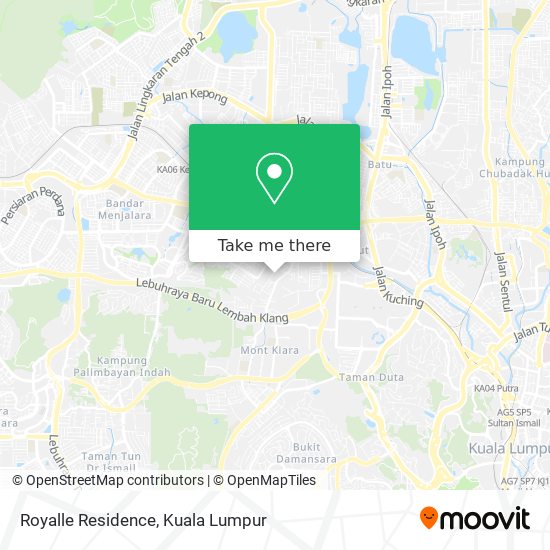 Royalle Residence map