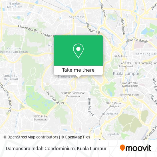 Peta Damansara Indah Condominium