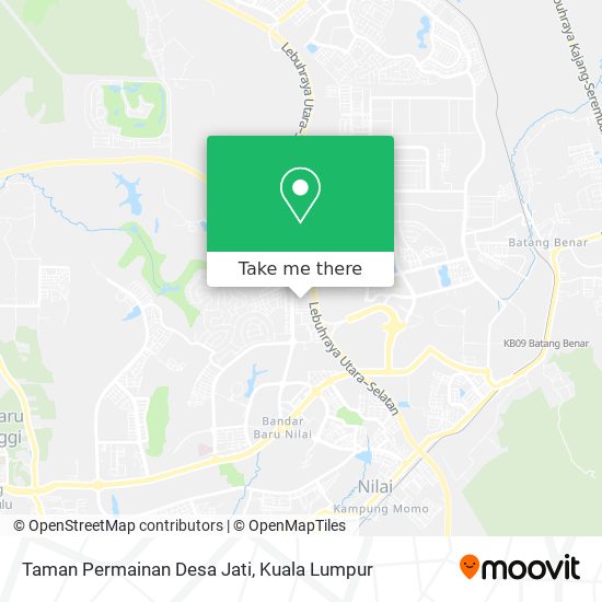 Peta Taman Permainan Desa Jati