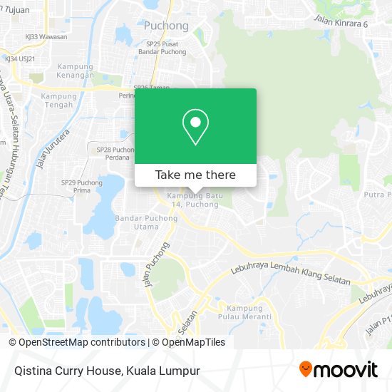 Qistina Curry House map