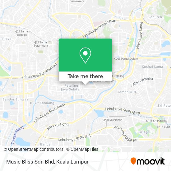 Music Bliss Sdn Bhd map