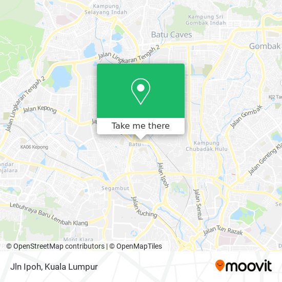 Jln Ipoh map