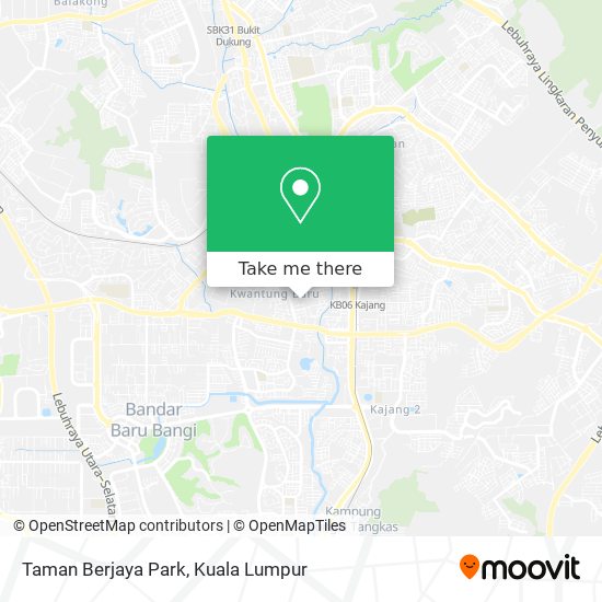 Peta Taman Berjaya Park