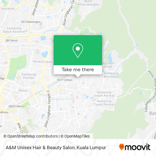 A&M Unisex Hair & Beauty Salon map