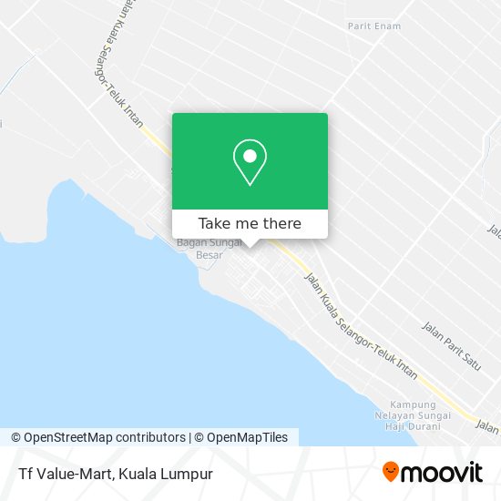 Tf Value-Mart map
