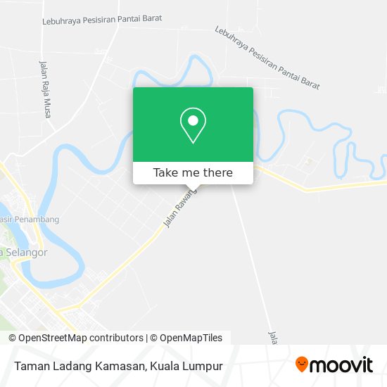 Taman Ladang Kamasan map