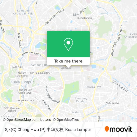 Sjk(C) Chung Hwa (P) 中华女校 map