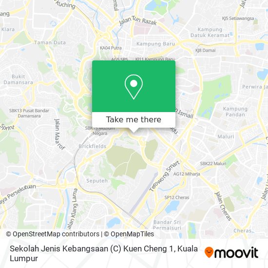 Sekolah Jenis Kebangsaan (C) Kuen Cheng 1 map