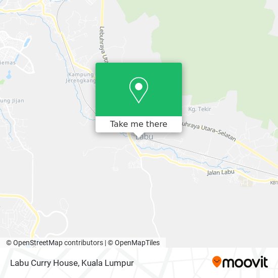 Labu Curry House map