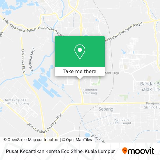 Pusat Kecantikan Kereta Eco Shine map