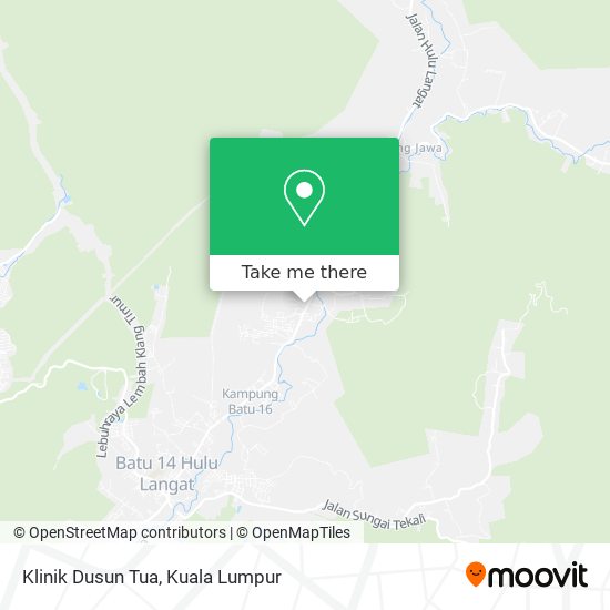 Klinik Dusun Tua map