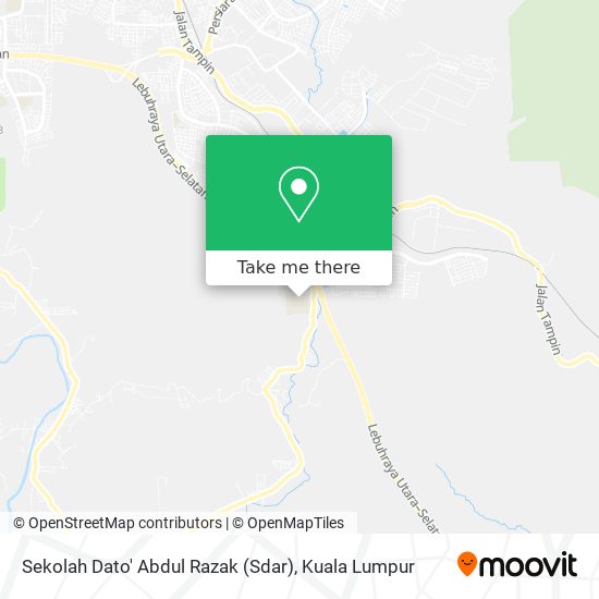 Sekolah Dato' Abdul Razak (Sdar) map