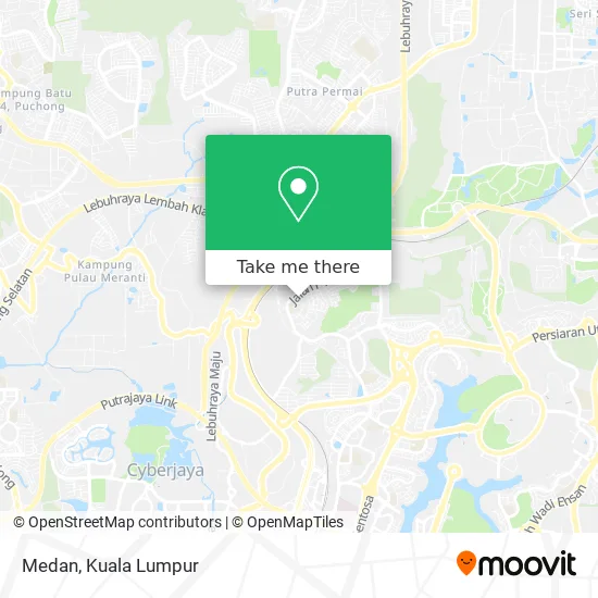 Medan map