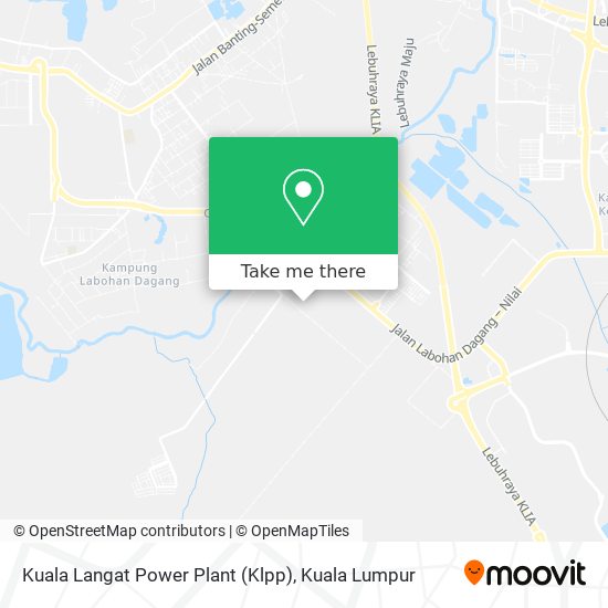 Kuala Langat Power Plant (Klpp) map