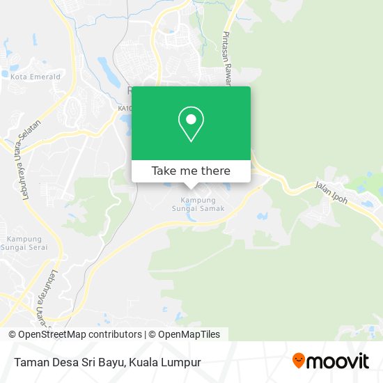 Taman Desa Sri Bayu map