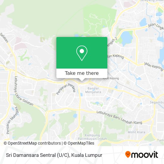 Peta Sri Damansara Sentral (U/C)