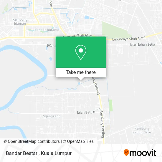 Bandar Bestari map