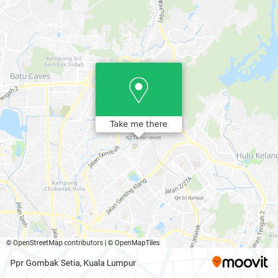 Ppr Gombak Setia map