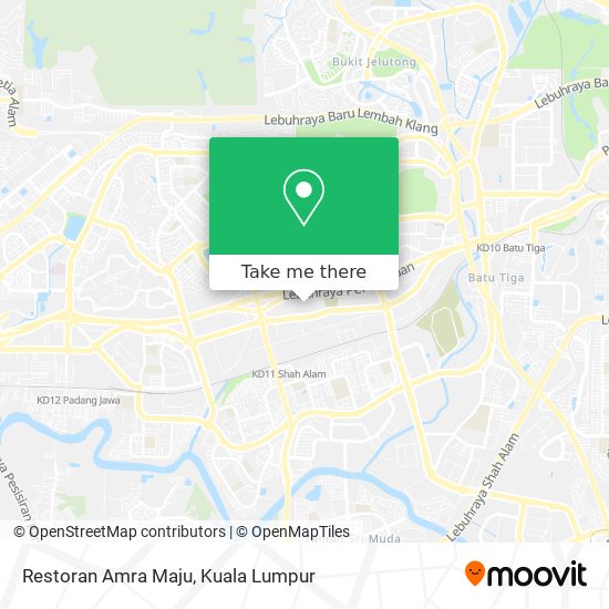 Restoran Amra Maju map