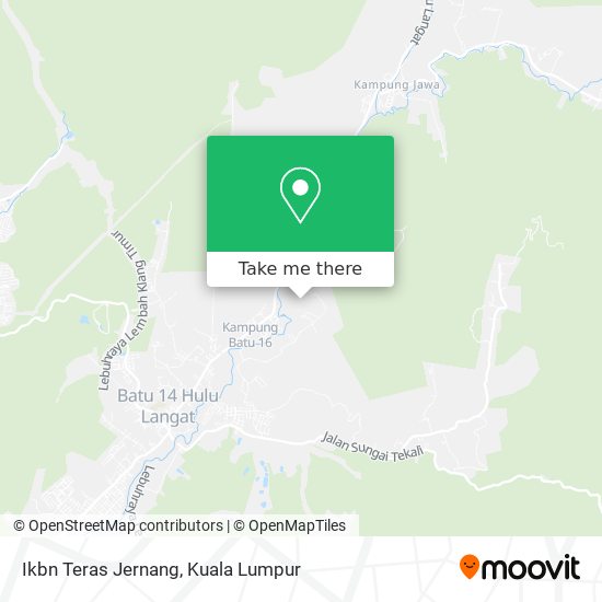 Peta Ikbn Teras Jernang