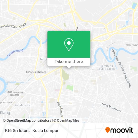 Peta Kt6 Sri Istana