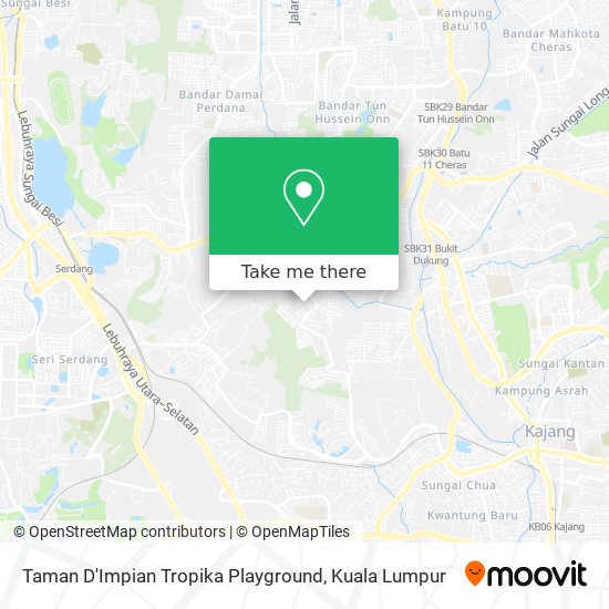 Taman D'Impian Tropika Playground map