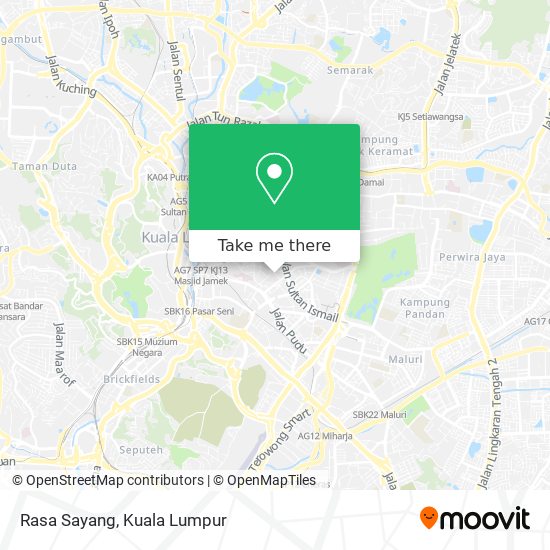 Rasa Sayang map